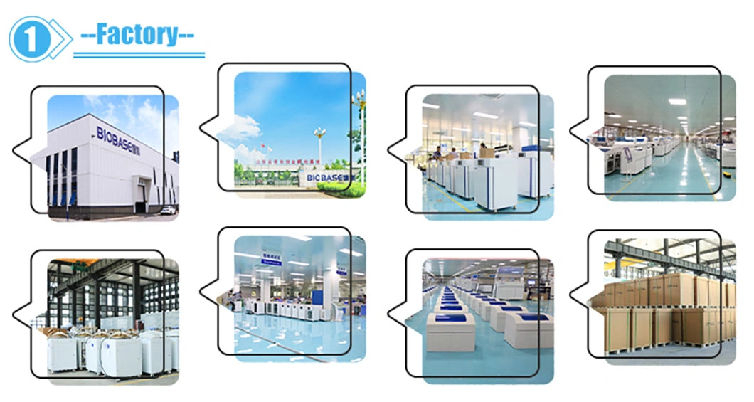 Biobase High Pressure Stream Sterilizer Desktop Class B Autoclave with Auto Door Structure