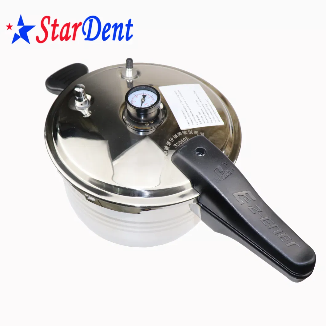 Dental Lab Products Good Quality Stainless Steel Pressure Cooker for Dental Medical Sterilizer